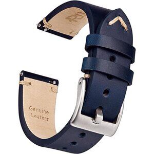 Christmas Gift Quick Release Leather Watch Band 18mm 20mm 22mm Genuine